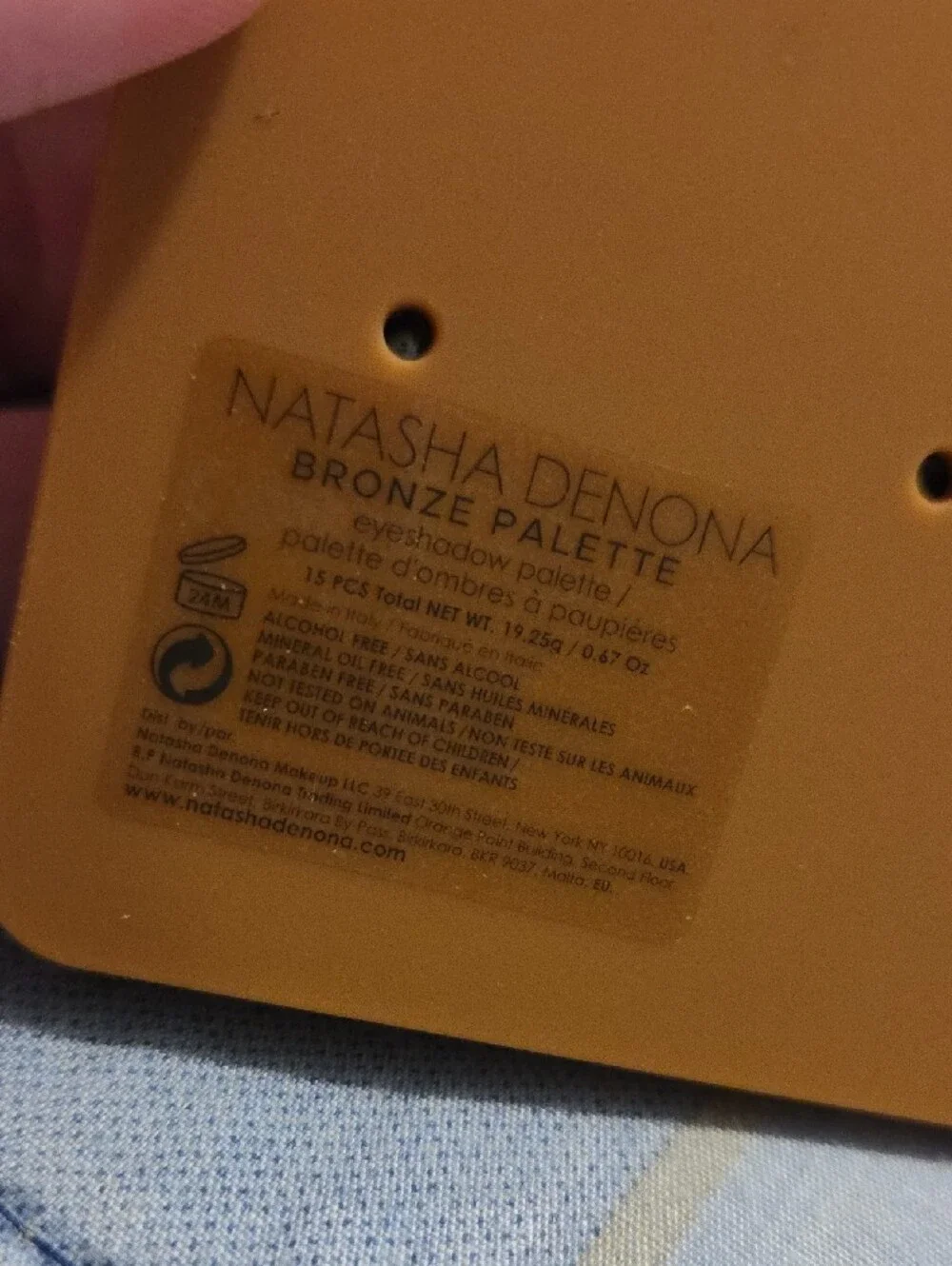 Natasha Denona Bronze Palette - Metallic Copper Case